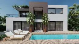 MODERN VILLA 150m FROM THE SEA, NEW CONSTRUCTION - PRIVLAKA property for sale