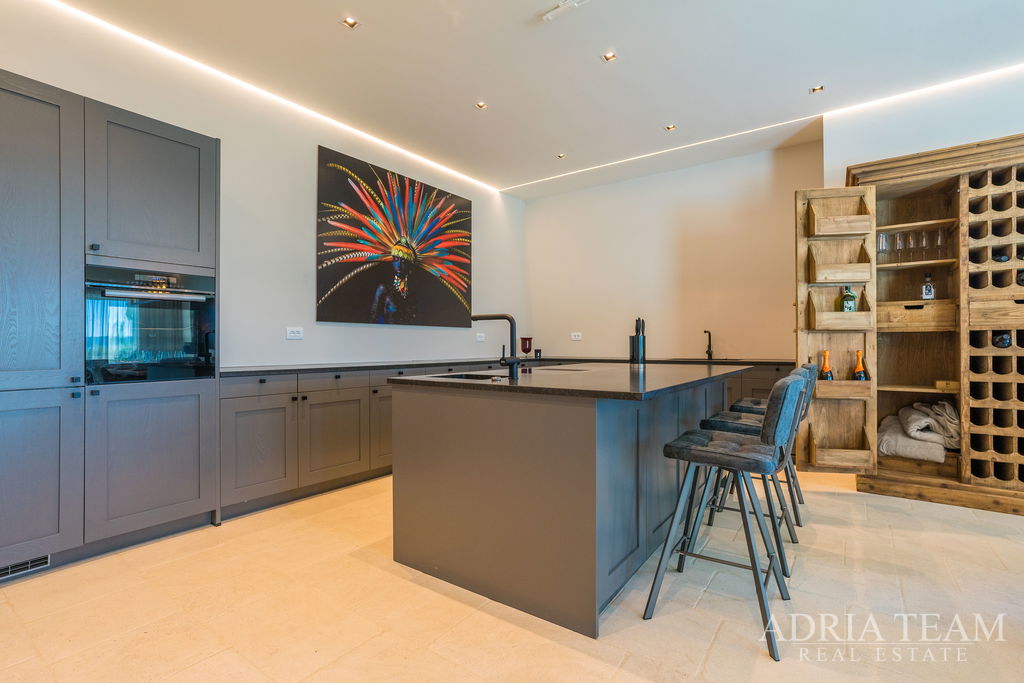 LUXURY VILLA IN THE FIRST ROW TO THE SEA - LJUBAČ