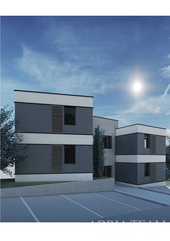 APARTMENT S1 IN A RESIDENTIAL BUILDING, NEWLY BUILT, 100m FROM THE SEA - ŠIMUNI, PAG