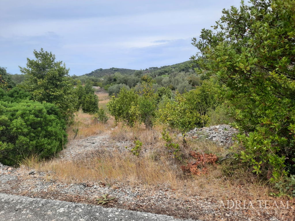 BUILDING LAND IN AN EXCELLENT LOCATION, ONLY 70 M FROM THE SEA - BRBINJ, DUGI OTOK