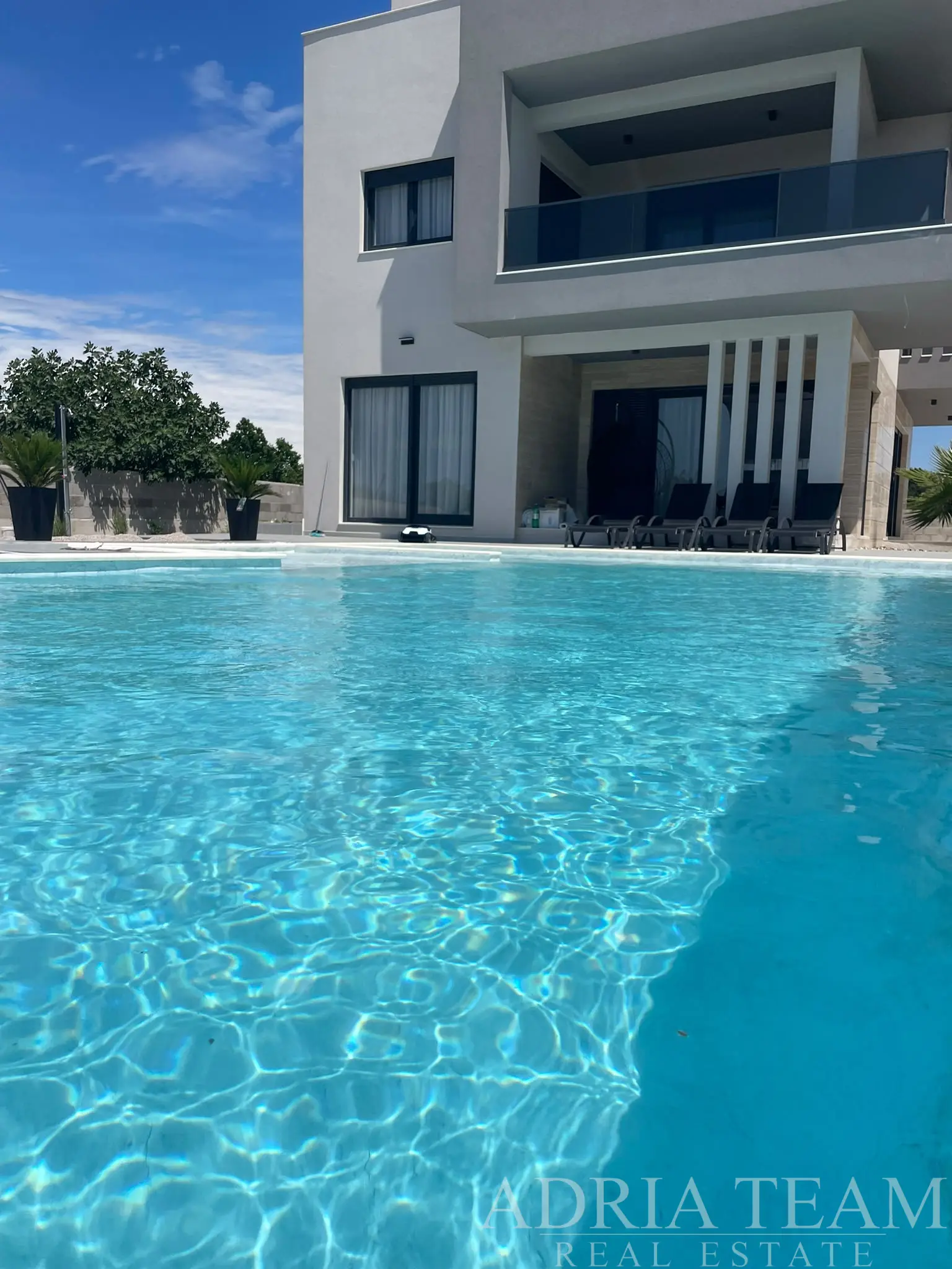 VILLA WITH SWIMMING POOL UNDER CONSTRUCTION - ZATON, NIN