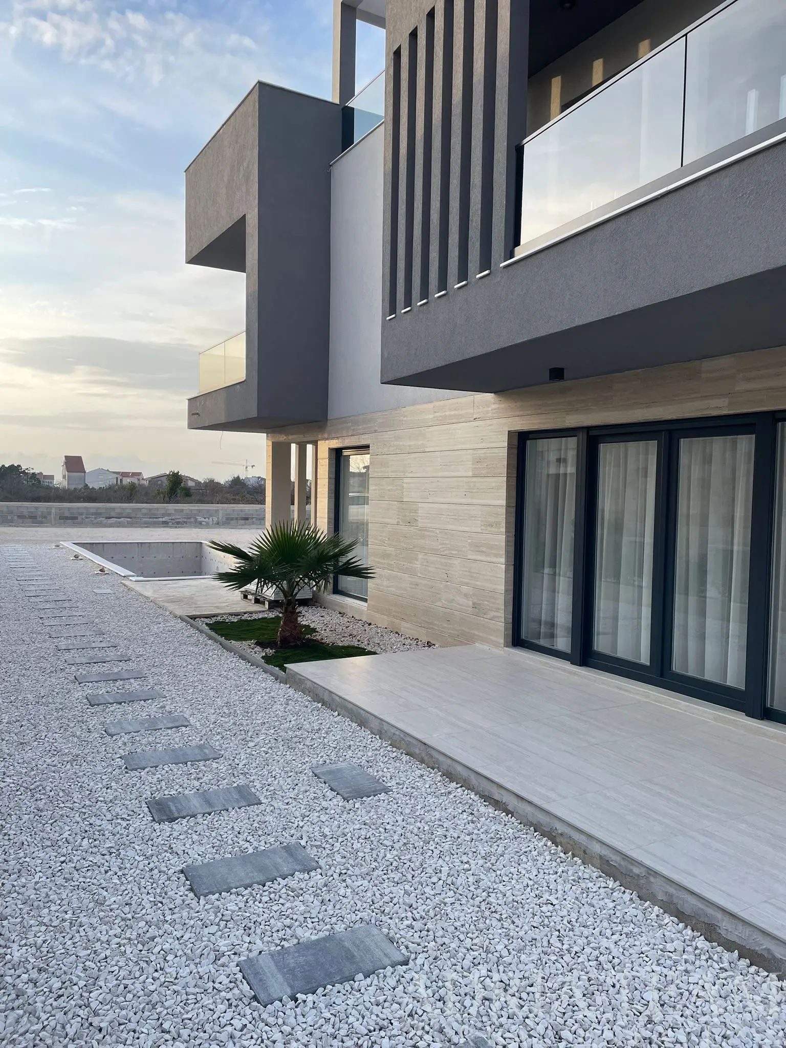 VILLA WITH SWIMMING POOL UNDER CONSTRUCTION - ZATON, NIN