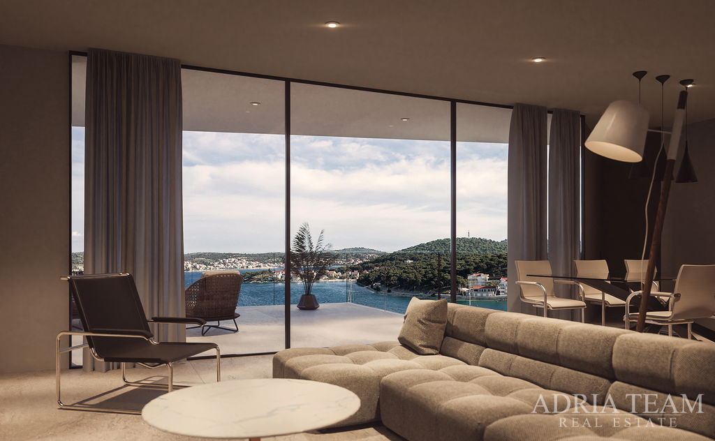 APARTMENT S1 IN A VILLA ON A HILL, SEA VIEW - ROGOZNICA