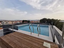 FOUR-ROOM APARTMENT WITH ROOF TERRACE AND SWIMMING POOL, NEW BUILDING - BELAFUŽA, ZADAR property for sale