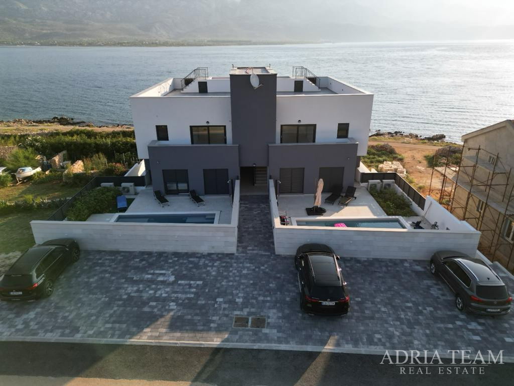 APARTMENT S1, IN THE FIRST ROW TO THE SEA, NEWLY BUILT - VINJERAC