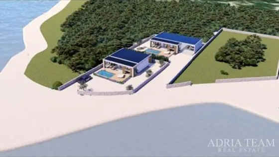 LAND in R-zone, FIRST ROW TO THE SEA - KOLAN, PAG property for sale