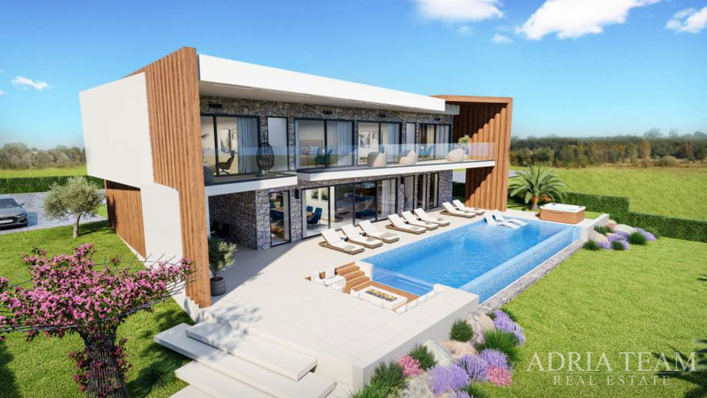 MODERN VILLA WITH SEA VIEW, NEW CONSTRUCTION - KAŠTELIR