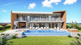 MODERN VILLA WITH SEA VIEW, NEW CONSTRUCTION - KAŠTELIR property for sale