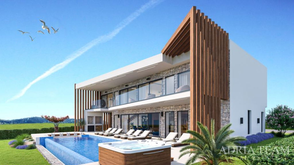 MODERN VILLA WITH SEA VIEW, NEW CONSTRUCTION - KAŠTELIR
