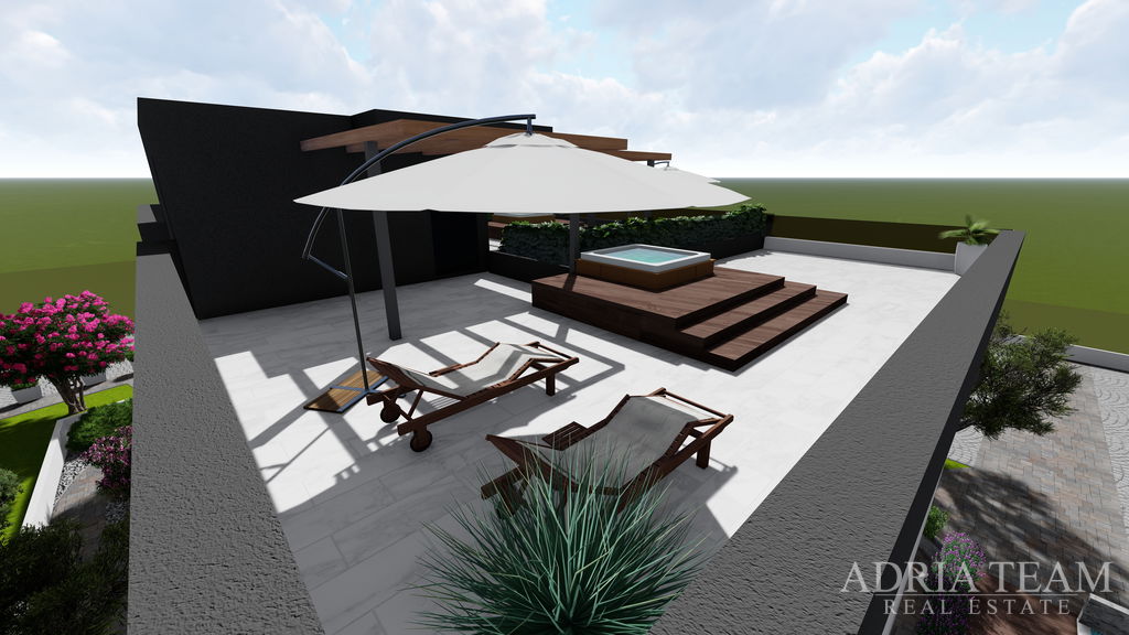 LUXURY APARTMENT IN A RESIDENTIAL BUILDING, 70m FROM THE SEA - PRIVLAKA, ZADAR