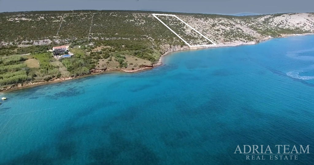 LAND 12.440m2 NEAR PLANJKA BEACH, 1ST ROW TO THE SEA - STARA NOVALJA, PAG