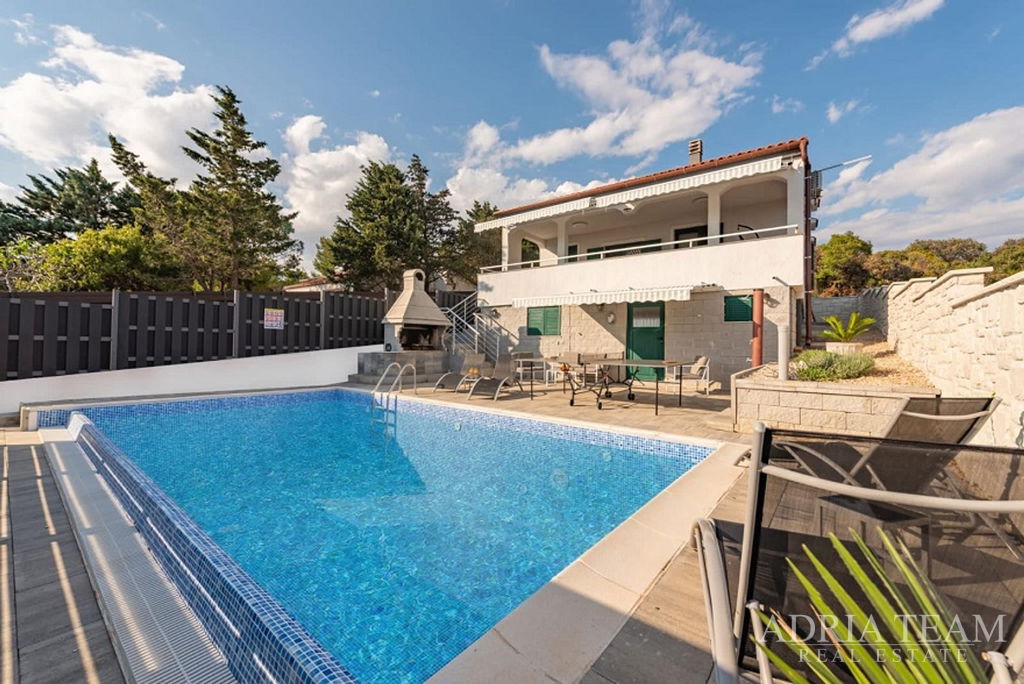 HOUSE + 2 MOBILE HOUSES, FIRST ROW TO THE SEA - MANDRE, PAG