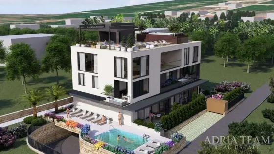APARTMENT S201, SECOND ROW BY THE SEA, TOP POSITION - SUKOŠAN, ZADAR property for sale