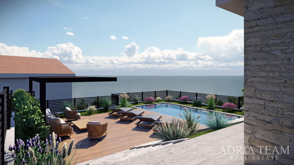 BUILDING LAND WITH PERMIT FOR TWO VILLAS WITH POOL, PRIME LOCATION – RTINA, RAŽANAC