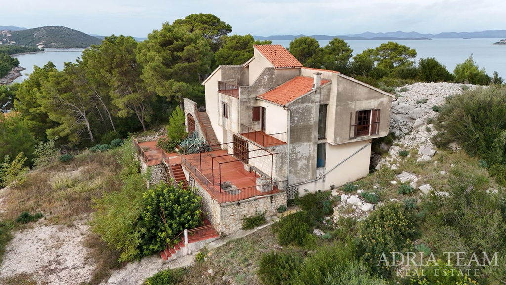 COMMERCIAL-RESIDENTIAL BUILDING, SEA VIEW - SALI, DUGI OTOK