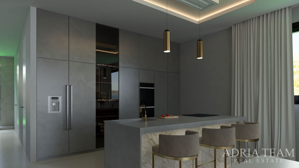 LUXURY UNIQUE VILLA WITH POOL AND OPEN SEA VIEW – STARIGRAD PAKLENICA