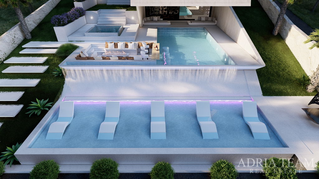 LUXURY UNIQUE VILLA WITH POOL AND OPEN SEA VIEW – STARIGRAD PAKLENICA