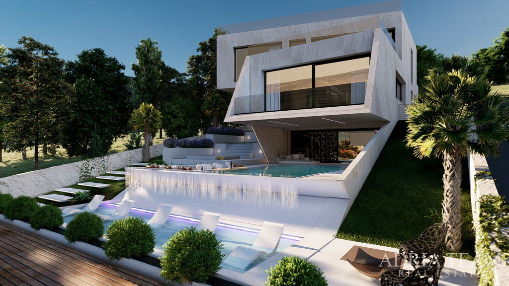 LUXURY UNIQUE VILLA WITH POOL AND OPEN SEA VIEW – STARIGRAD PAKLENICA