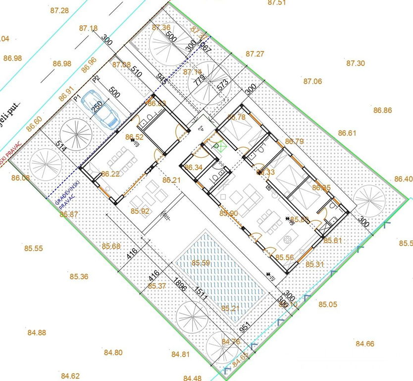 BUILDING LAND WITH BUILDING PERMIT, QUIET AND PEACEFUL LOCATION – DEBELJAK, SUKOŠAN