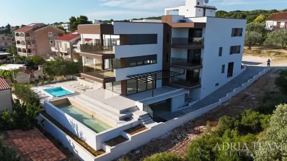 LUXURY APARTMENT S1, 80m FROM THE SEA, NEW BUILDING - KOŽINO property for sale