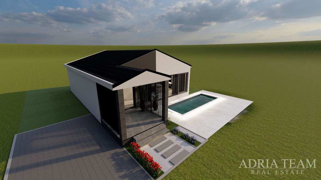 HOUSE WITH A SWIMMING POOL, NEW CONSTRUCTION - VIR (NORTHERN SIDE)