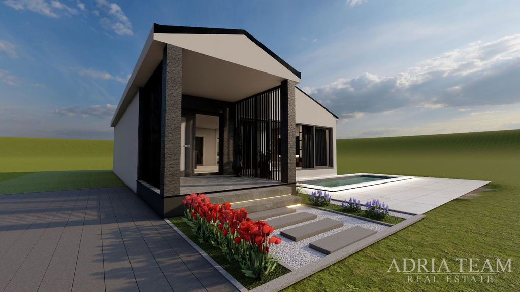 HOUSE WITH A SWIMMING POOL, NEW CONSTRUCTION - VIR (NORTHERN SIDE)