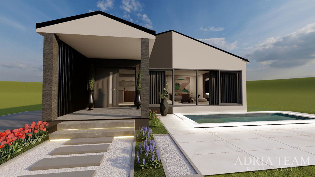 HOUSE WITH A SWIMMING POOL, NEW CONSTRUCTION - VIR (NORTHERN SIDE)