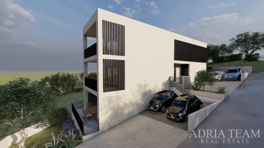 LUXURY APARTMENT WITH SEA AND CITY VIEW - PREKO, UGLJAN