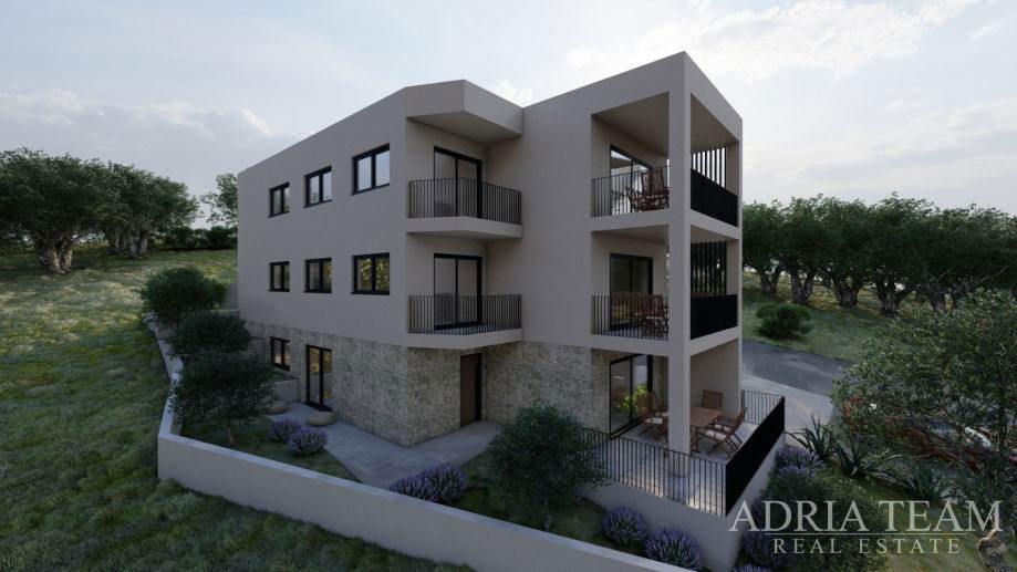 LUXURY APARTMENT WITH SEA AND ISLAND VIEW - PREKO, UGLJAN