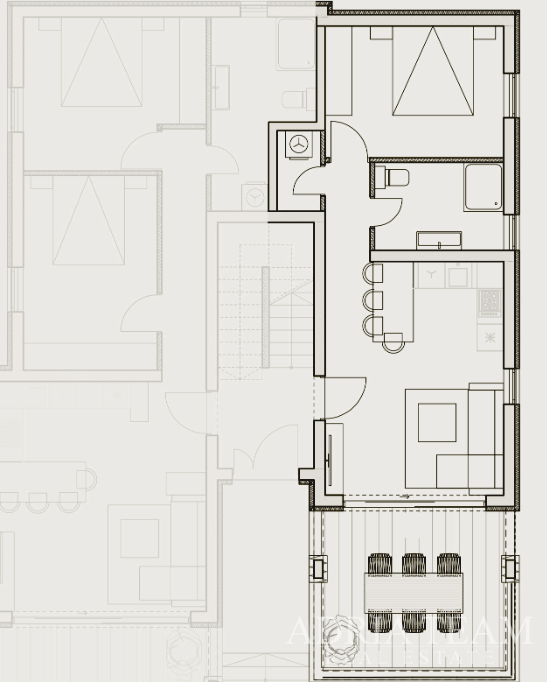APARTMENT n.2 IN AN APARTMENT BUILDING – NOVALJA, PAG