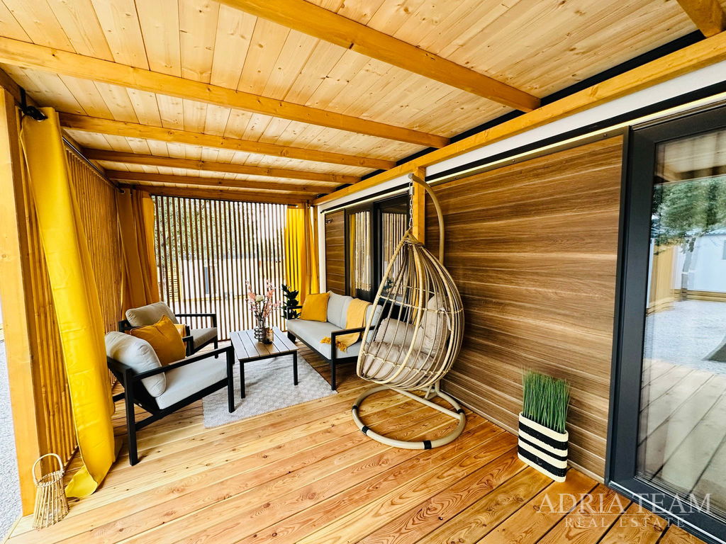 FULLY EQUIPPED LUXURY MOBILE HOME 6+2, ONLY 350m FROM THE SEA - BIOGRAD NA MORU