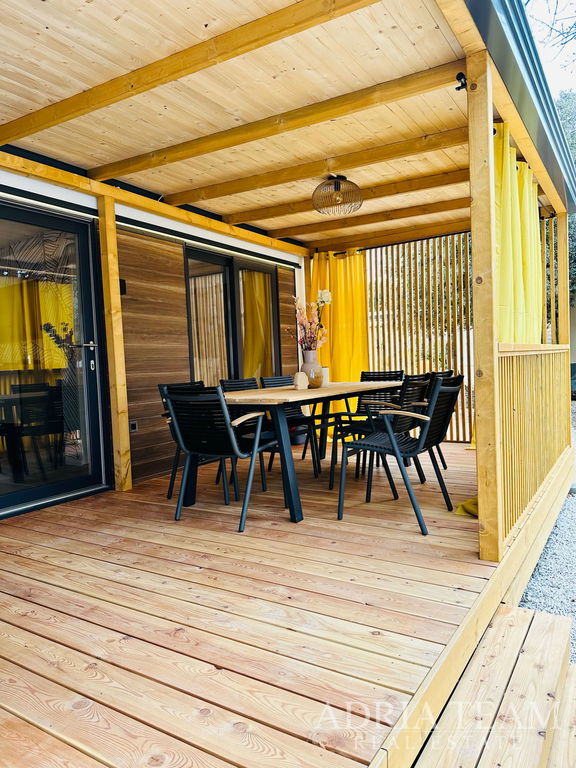 FULLY EQUIPPED LUXURY MOBILE HOME 6+2, ONLY 350m FROM THE SEA - BIOGRAD NA MORU