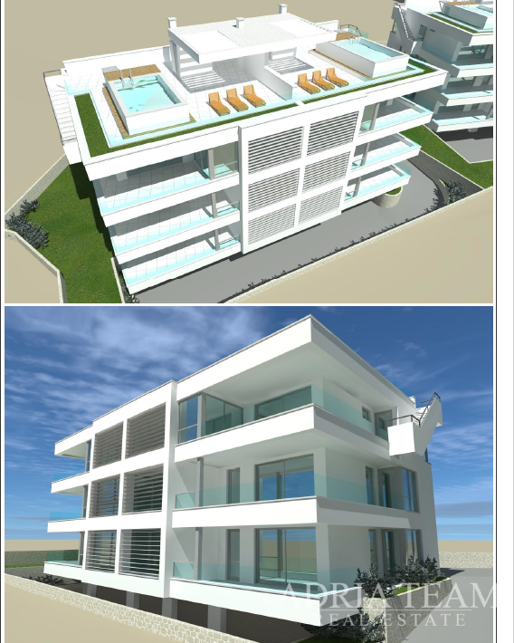 NEW BUILDING - APARTMENT IN POVLJANA (ISLAND OF PAG) | 800 m FROM THE SEA