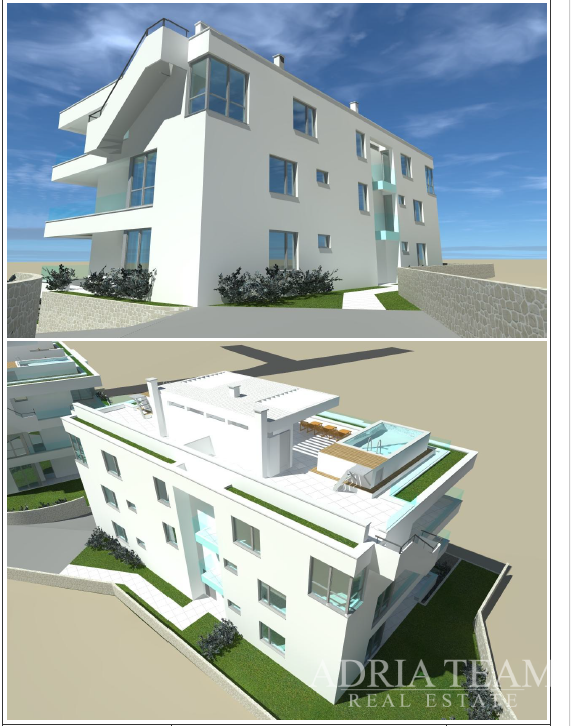 NEW BUILDING - APARTMENT IN POVLJANA (ISLAND OF PAG) | 800 m FROM THE SEA