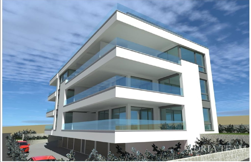ATTRACTIVE NEW BUILD – 2-BEDROOM APARTMENT WITH LARGE TERRACE – POVLJANA, PAG