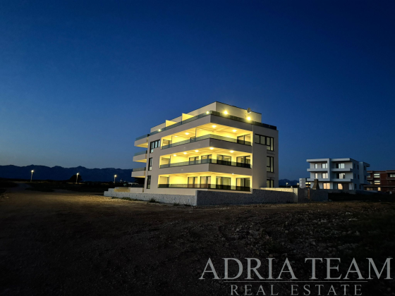 ATTRACTIVE NEW BUILD – 2-BEDROOM APARTMENT WITH LARGE TERRACE – POVLJANA, PAG property for sale