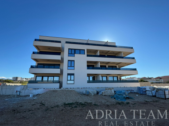 ATTRACTIVE NEW BUILD – DUPLEX APARTMENT WITH TWO TERRACES – POVLJANA, PAG property for sale