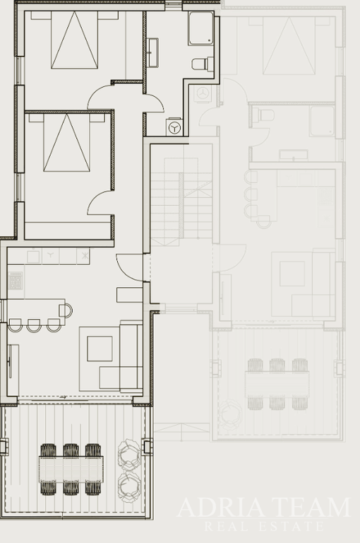APARTMENT S3 IN AN APARTMENT BUILDING – NOVALJA, PAG