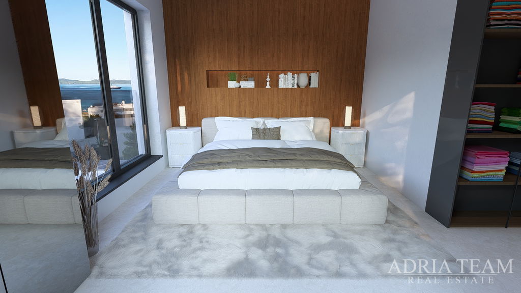 APARTMENT S2 LOCATED 120m FROM THE SEA, SEA VIEW, NEW CONSTRUCTION - DIKLO, ZADAR