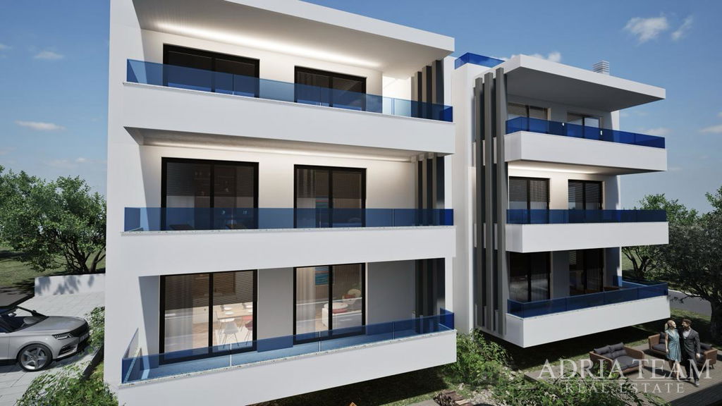 2 BEDROOM APARTMENT WITH ROOF TERRACE AND SEA VIEW – SUKOŠAN,  ZADAR