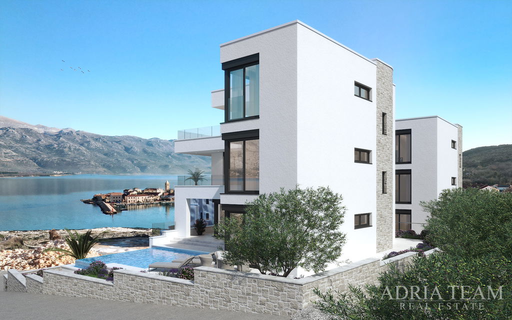 MODERN VILLA, 50m FROM THE SEA, NEW BUILD, BEAUTIFUL VIEW – VINJERAC