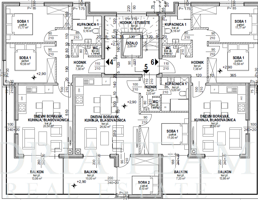 MODERN NEW BUILD 300, FROM THE SEA – POVLJANA, PAG