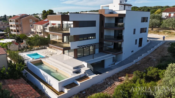 LUXURY APARTMENT S2, 80m FROM THE SEA, NEW BUILDING - KOŽINO property for sale