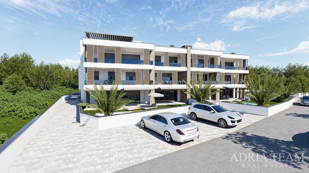 BEAUTIFUL APARTMENT, NEW BUILD, FIRST ROW TO THE SEA – ZATON