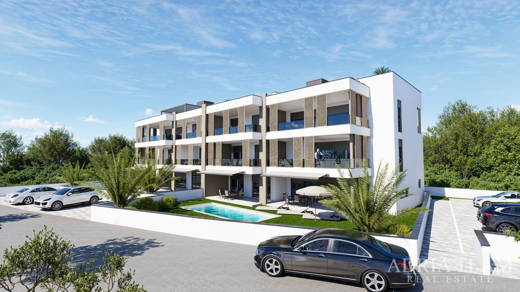 BEAUTIFUL APARTMENT, NEW BUILD, FIRST ROW TO THE SEA – ZATON