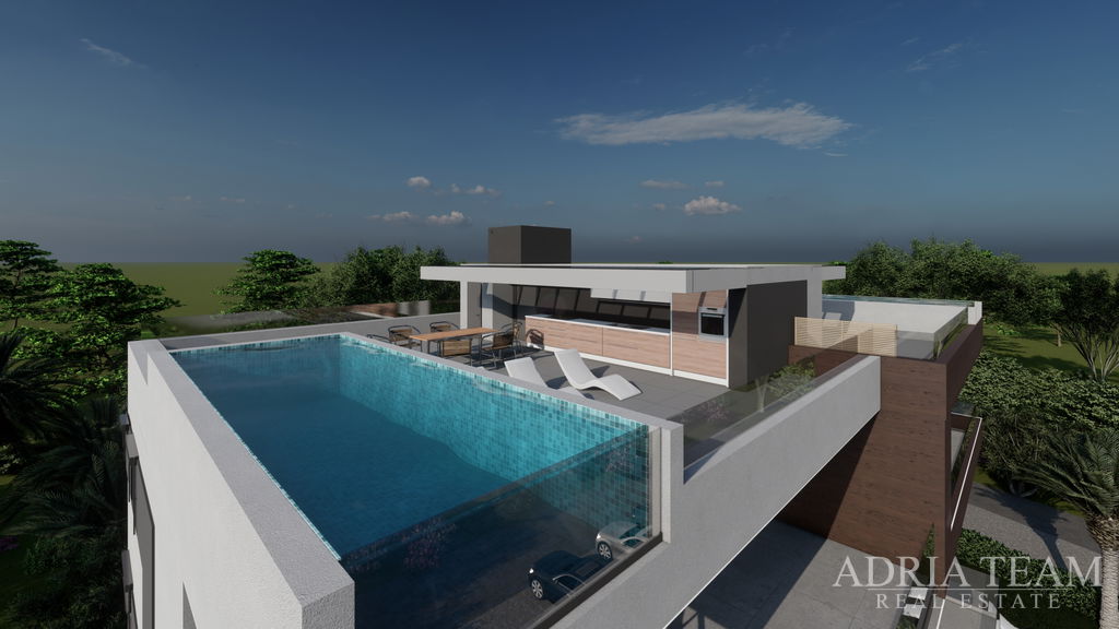 APARTMENT WITH SEA VIEW, 20m FROM THE SEA – ZATON, NIN