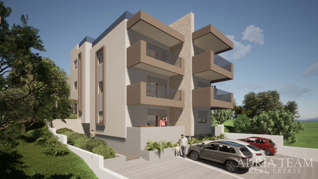 APARTMENT S2 IN A NEW BUILDING, 200m FROM THE SEA - SELINE