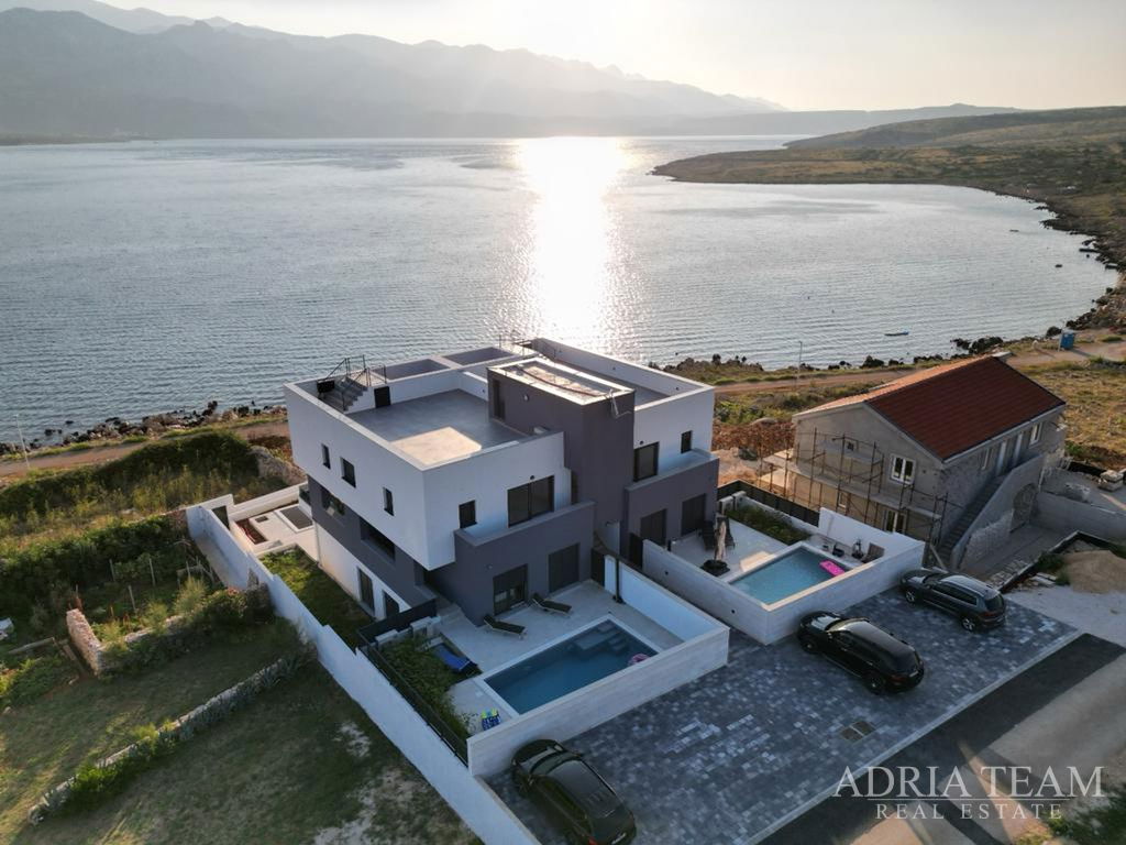 APARTMENT S2, IN THE FIRST ROW TO THE SEA, NEWLY BUILT - VINJERAC