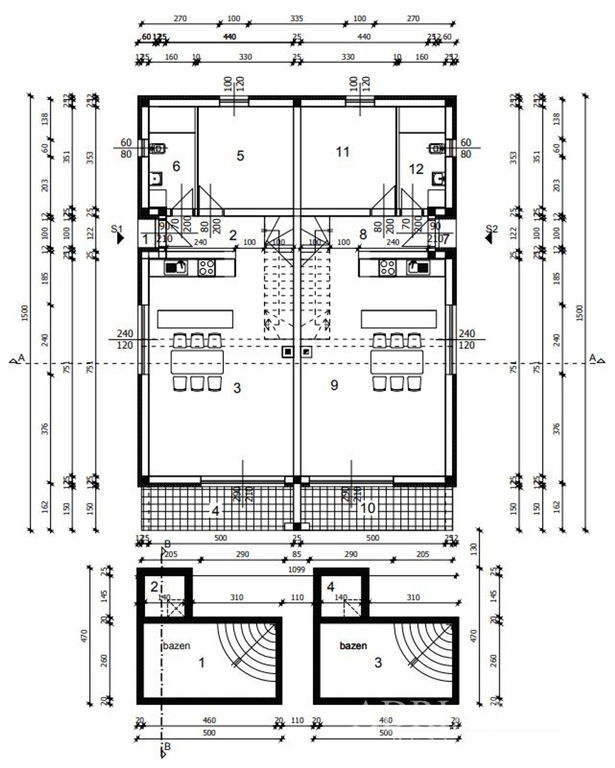 HOUSE WITH POOL, NEW CONSTRUCTION – PRIVLKA