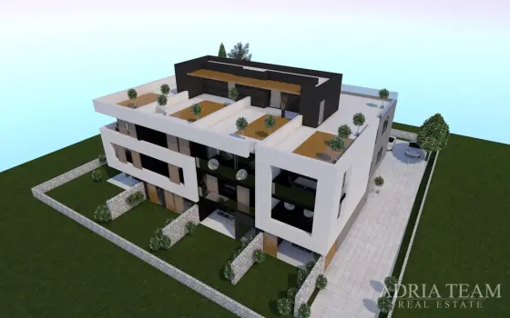 APARTMENT S2 IN A RESIDENTIAL BUILDING, NEWLY BUILT, 150m FROM THE SEA - PRIVLAKA property for sale